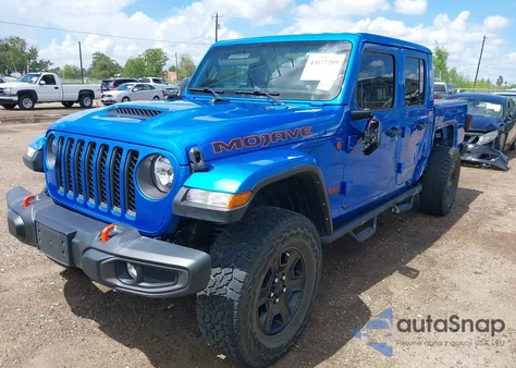 2021 Jeep Gladiator Mojave 4X4 из США, поврежденный, VIN 1C6JJTEG7ML592436